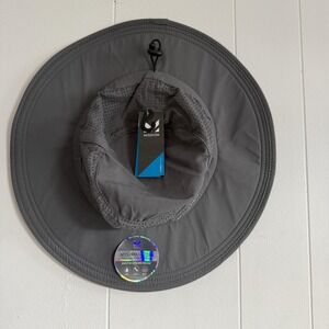 Mission Hat Sun Fitted Mens L/XL Gray HydroActive Cooling Boonie UPF 50 Outdoor